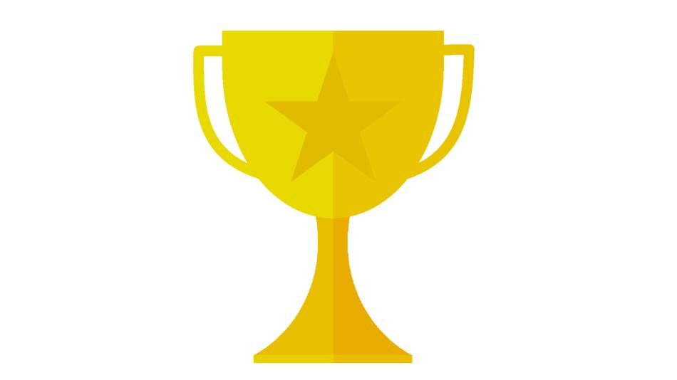 gold cup with a star