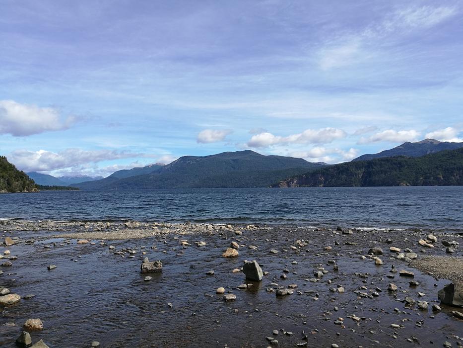 Mud rocks mountains view