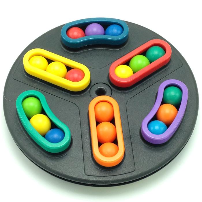 puzzles orange round