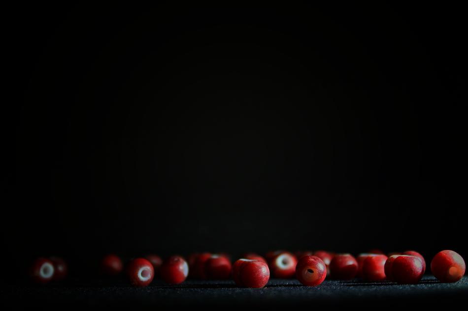 sweet apples on a black background