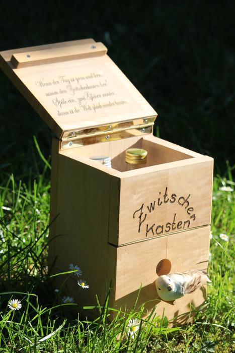 large wooden box