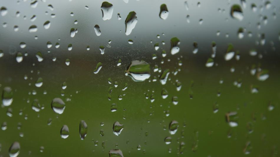 rain outside the window