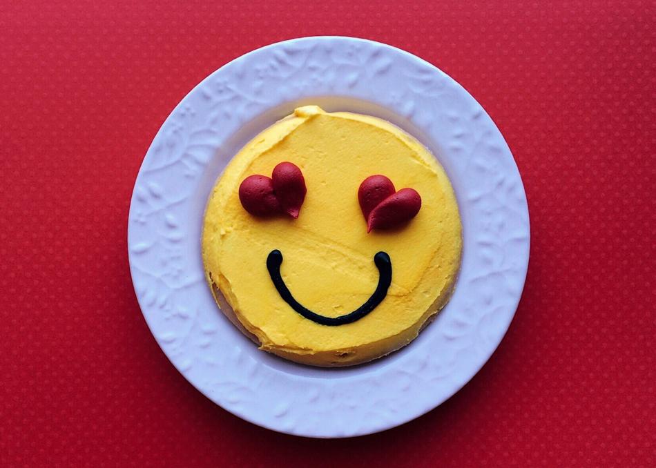 The cake is a sweet kind of plate
