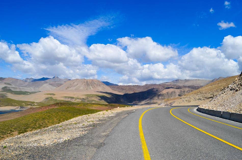 Sky Blue Road