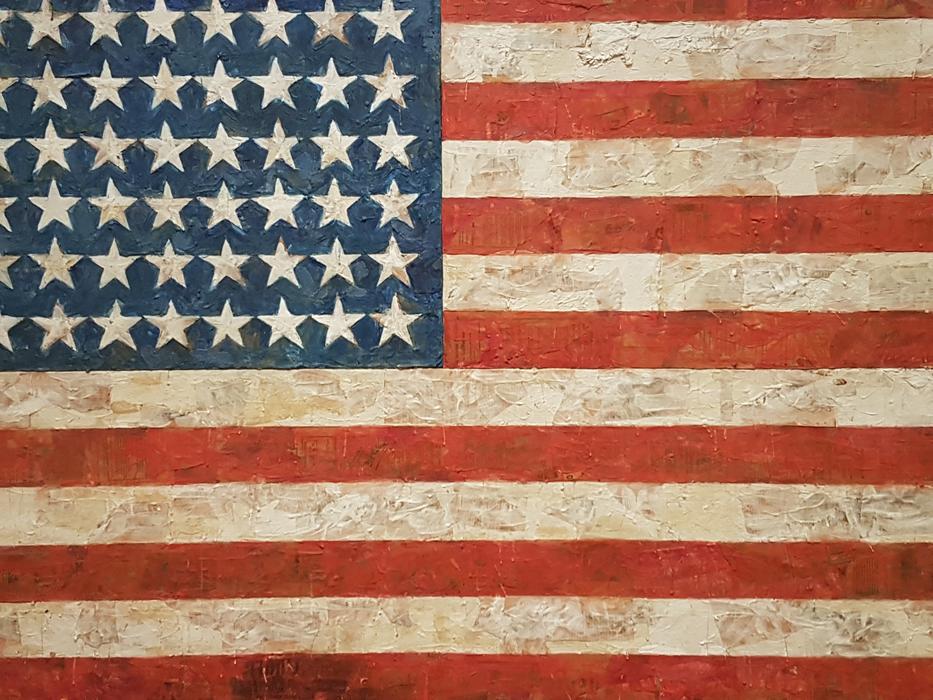The US flag is old