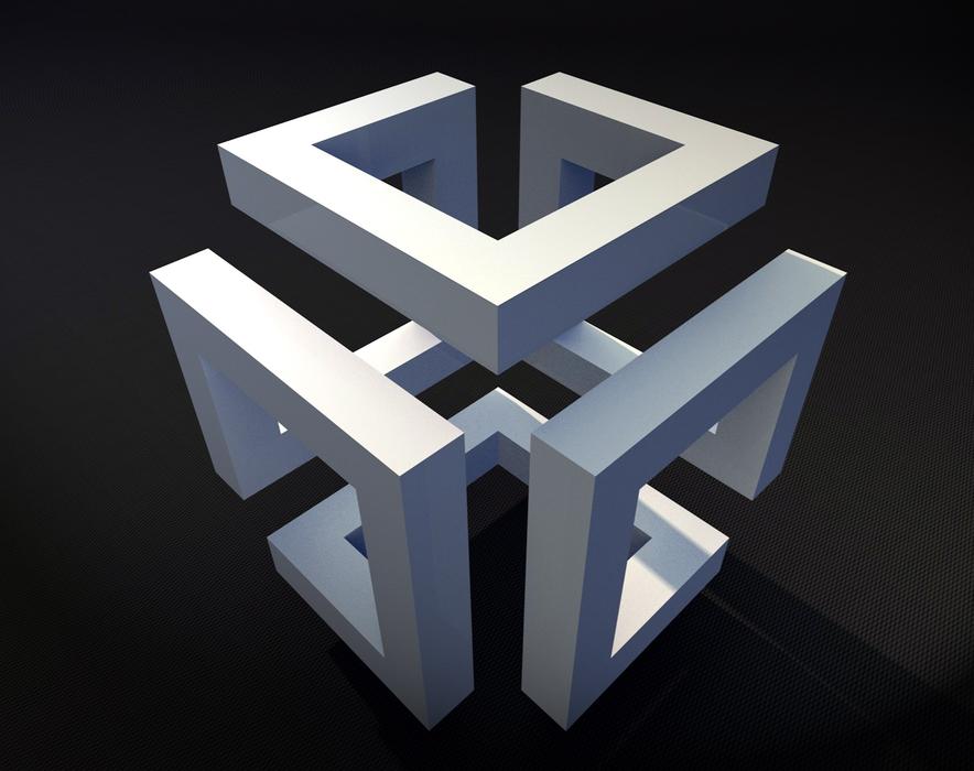 cube construction mathematics