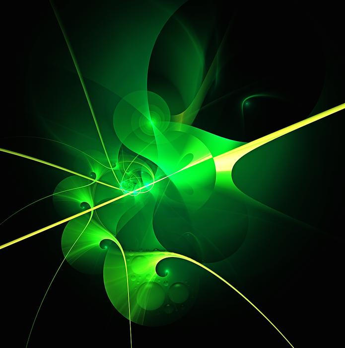 green background with yellow lines