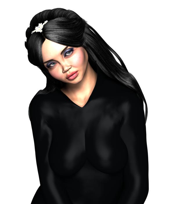 woman render 3d