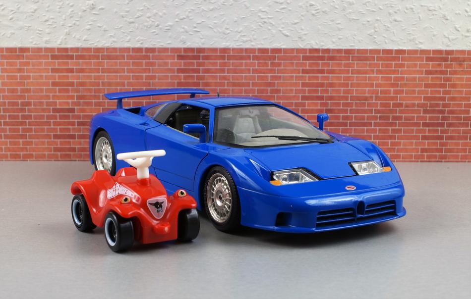 Model Car Bugatti Bobby