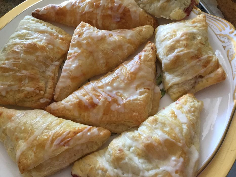 fried baked goods on the table