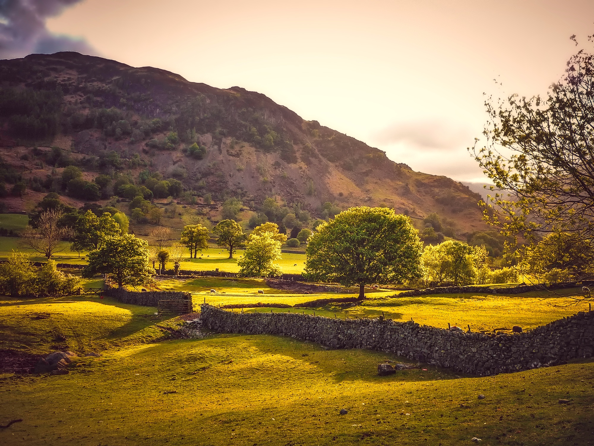 England Hills Landscape free image download