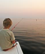 Lake Fishing person