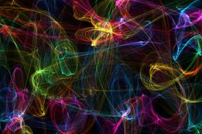 background light glow colorfuls