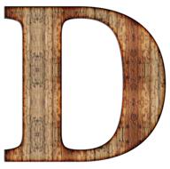 alphabet letter initial background d