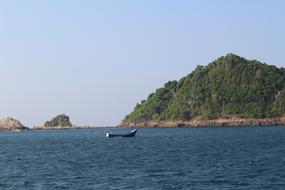 Indian Ocean island view