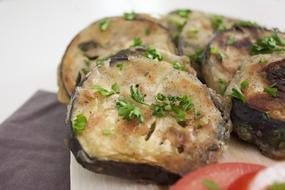roasted eggplant