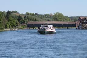 Shipping Rhine River