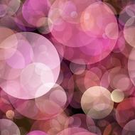 seamless pattern texture balls pink white