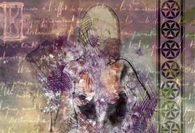 art collage design colorful color