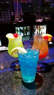 alcoholic beverage colored