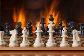 chess on fire