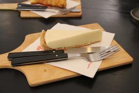 cheese cake with coffee