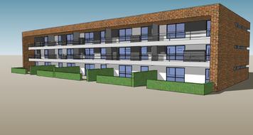 Building 3d drawing