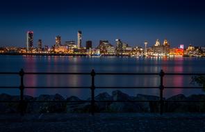 Liverpool Mersey City river