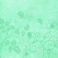 background scrapbooking paper green leaves