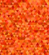 red orange triangle background