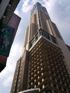 A beautiful tall building in the city