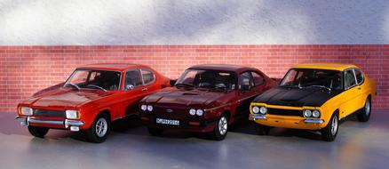 Model Car Ford Capri