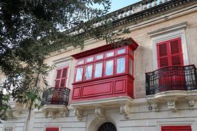 red Balcony House Malta