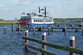 resort ship in the water