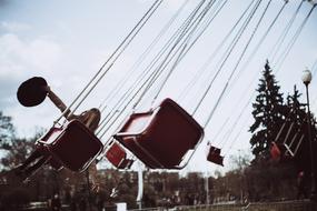 Park Attraction carousel, moscow, gorky park