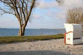 Rugen Baltic Sea beach chair