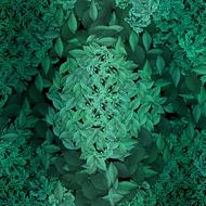 scrapbooking paper neon green leaves