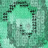 green background scrapbooking paper