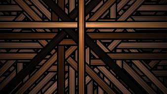 Beautiful, fractal patterns of the different shades, clipart