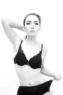 Girl Studio black and white
