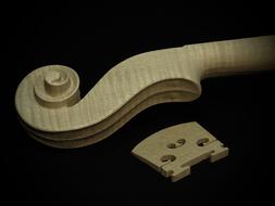 Violin-Parts Maple-Wood