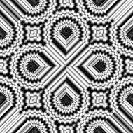 pattern tile seamless design black white