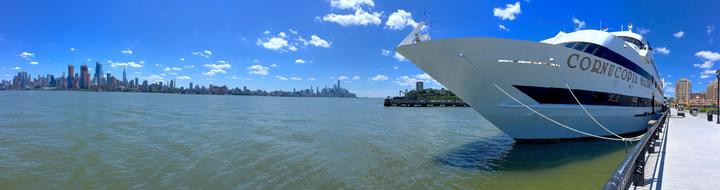 big boat with the sea