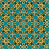 Beautiful and colorful, vintage pattern