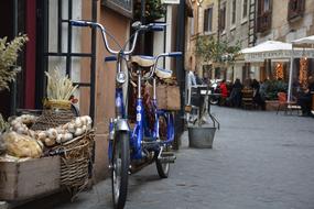 bike on the street