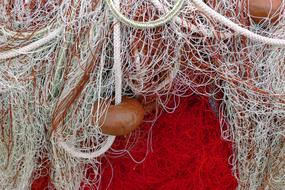 Fishing Net Red