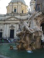 Rome Four Streams Fountains Places