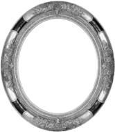 silver mirror frame