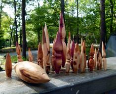 Wood Woodturned Shapes