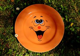 Plate Tableware Smiley